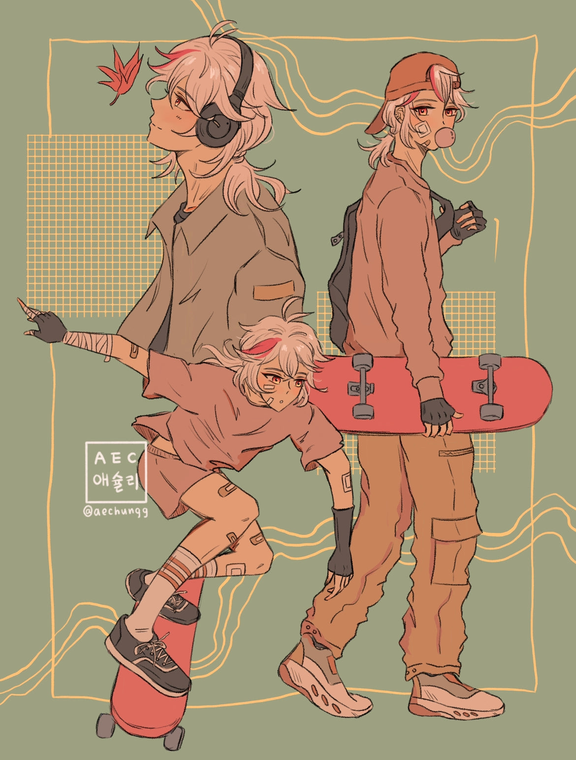 Sk8er Kazuha (Poster)