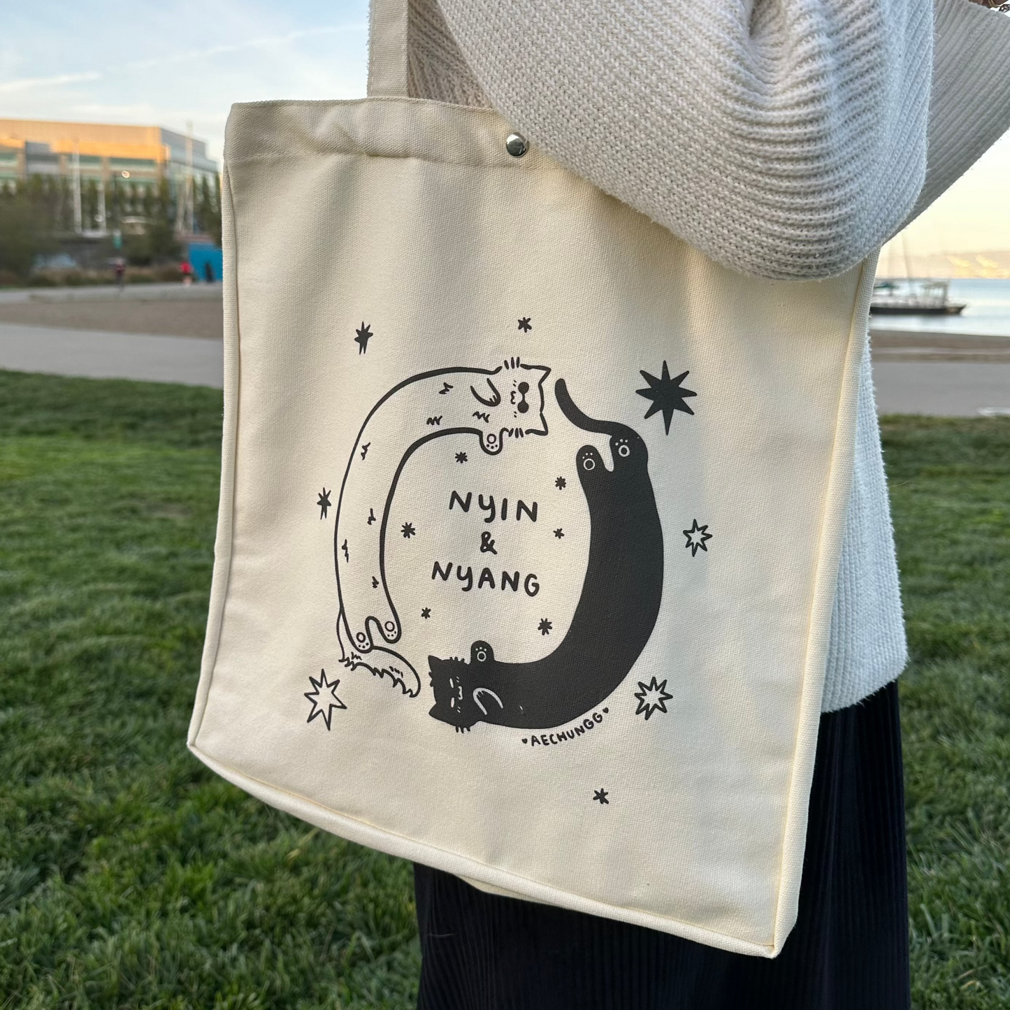 Nyin & Nyang Tote Bag